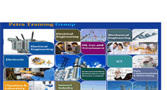 Desktop Screenshot of petratrainingg.com